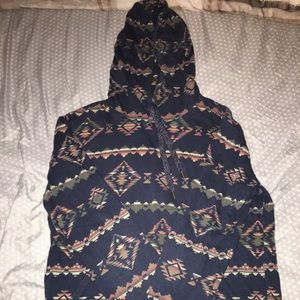 Patterned Sweatshirt